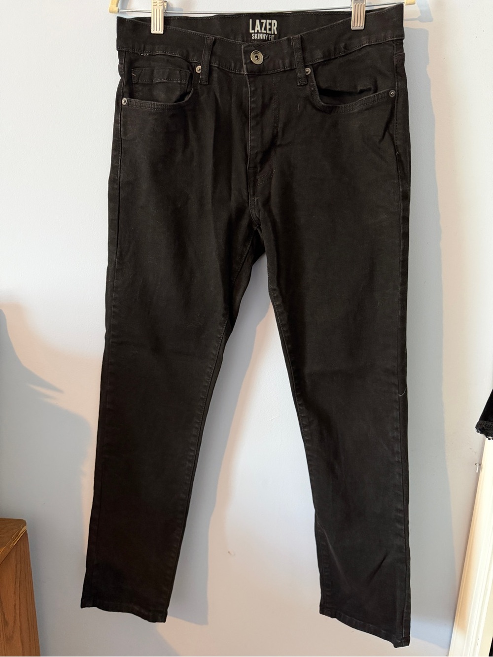 LAZER Skinny Fit Men’s Jeans - Black